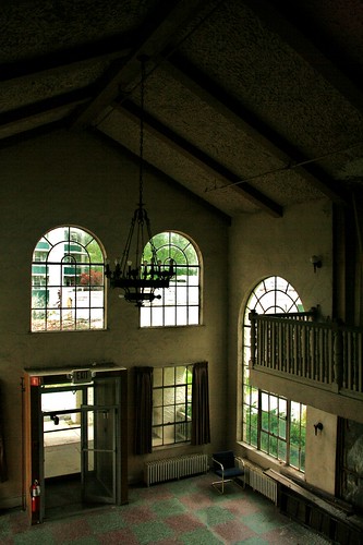 Lake House lobby from 2nd floor