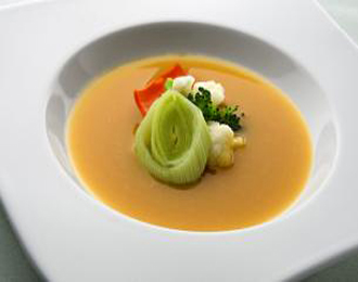 Crema de verduras infusionadas al vapor - Knorr España