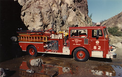 Engine 82 and crew Circa 1988