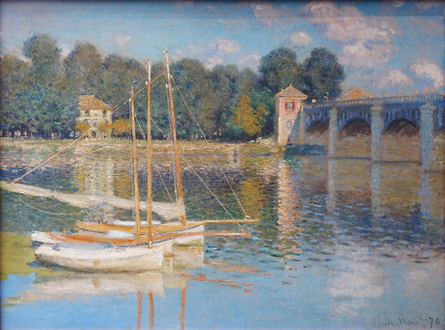 Monet, The Argenteuil Bridge, 1874