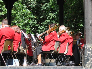 Trombones led by Hazel Walsh