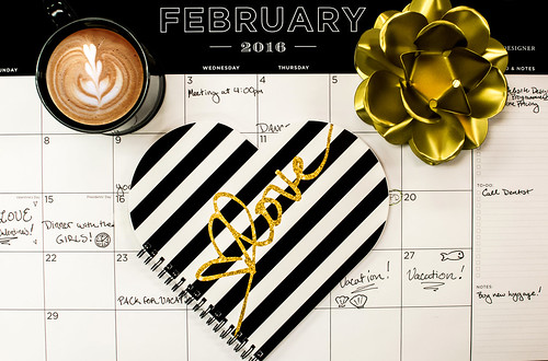 Gift Finalist — Gotcha Covered Notebooks, Love is Golden Personalized Heart Shaped Notebook