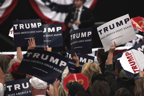 From flickr.com: Donald Trump supporters, From Images