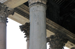 Pantheon porch column shaft