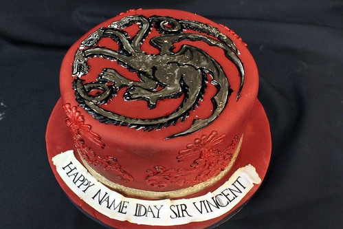 Game of Thrones Dragon Cake