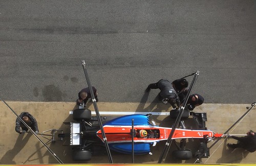 Rio Haryanto in Formula One Winter Testing 2016