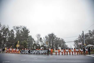 Anti-Guantánamo Protest at the CIA