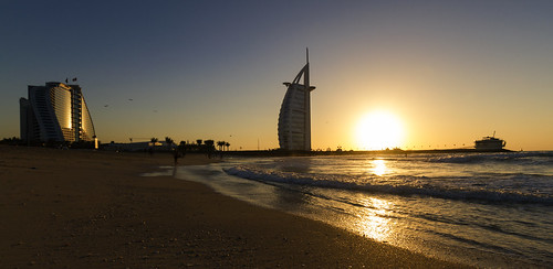 Burj al Arab @ sunset