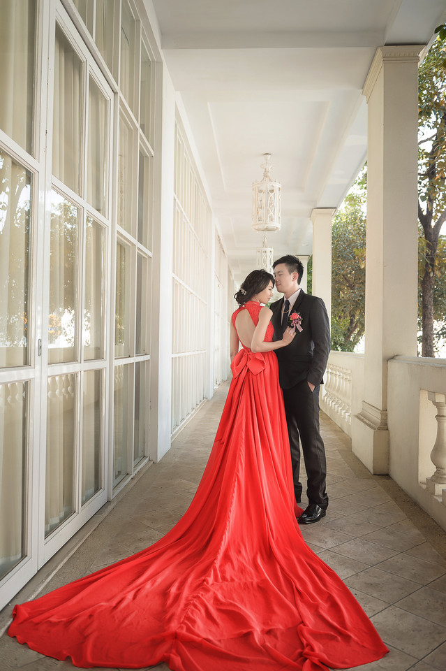 婚禮攝影-台南商務會館戶外證婚儀式-004