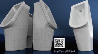 3D Model of Urinal