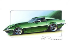 69 Corvette Green