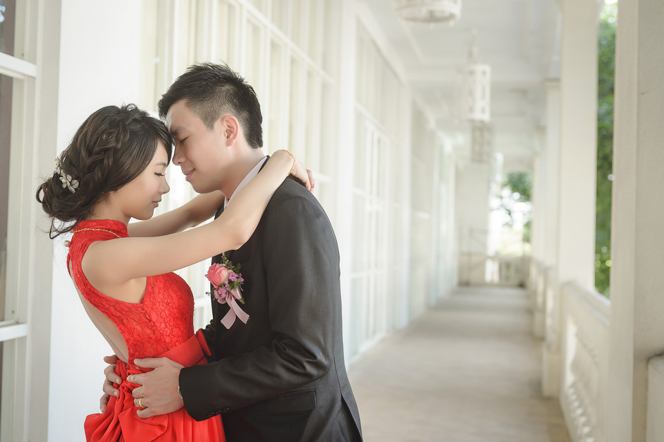 婚禮攝影-台南商務會館戶外證婚儀式-075