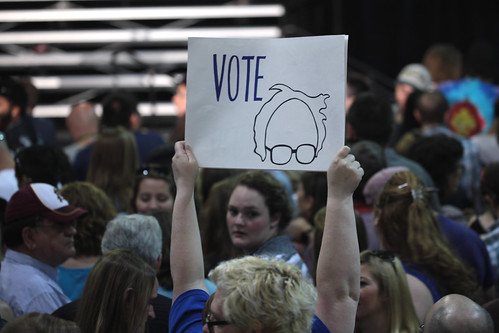 Bernie Sanders supporters by Gage Skidmore, on Flickr