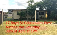 17 Boyd Street, Cabramatta West NSW