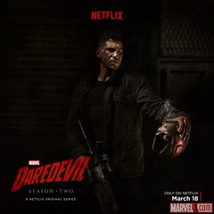 The Punisher jouera avec le casque de Daredevil dès le 18 mars sur Netflix.
