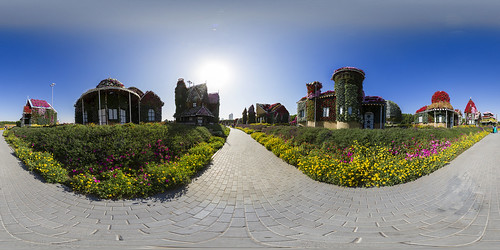 Dubai Miracle Garden Panorama