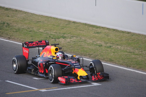 Daniel Ricciardo in Formula One Winter Testing 2016
