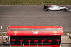 Pit-wall Ferrari