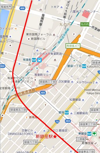 とりあえず、東京駅近辺以外の経路私案も連...