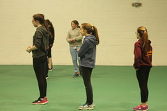 Girls U13 and U15 Indoor Training 2016