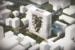 Проект жилого комплекса Vandad ecologic towers от Em[sys] D.G. и Challenge Studio