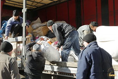 The unloading of humanitarian aid from Vinnytsia / Разгрузка гум. помощи из Винницы (5)