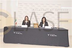3097. Acasia Molina, directora de Preparatoria TecMilenio y Gladys García,  directora del Campus Milenio Reynosa.