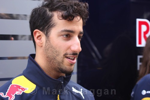 Daniel Ricciardo during Formula One Winter Testing 2016
