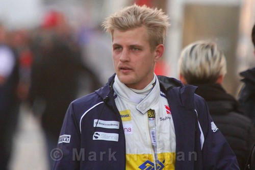 Marcus Ericsson in Formula One Winter Testing 2016
