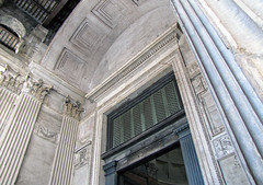 Pantheon entry arch