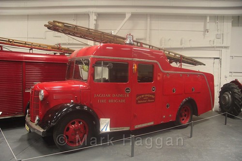A Fire Engine at Coventry Transport Museum