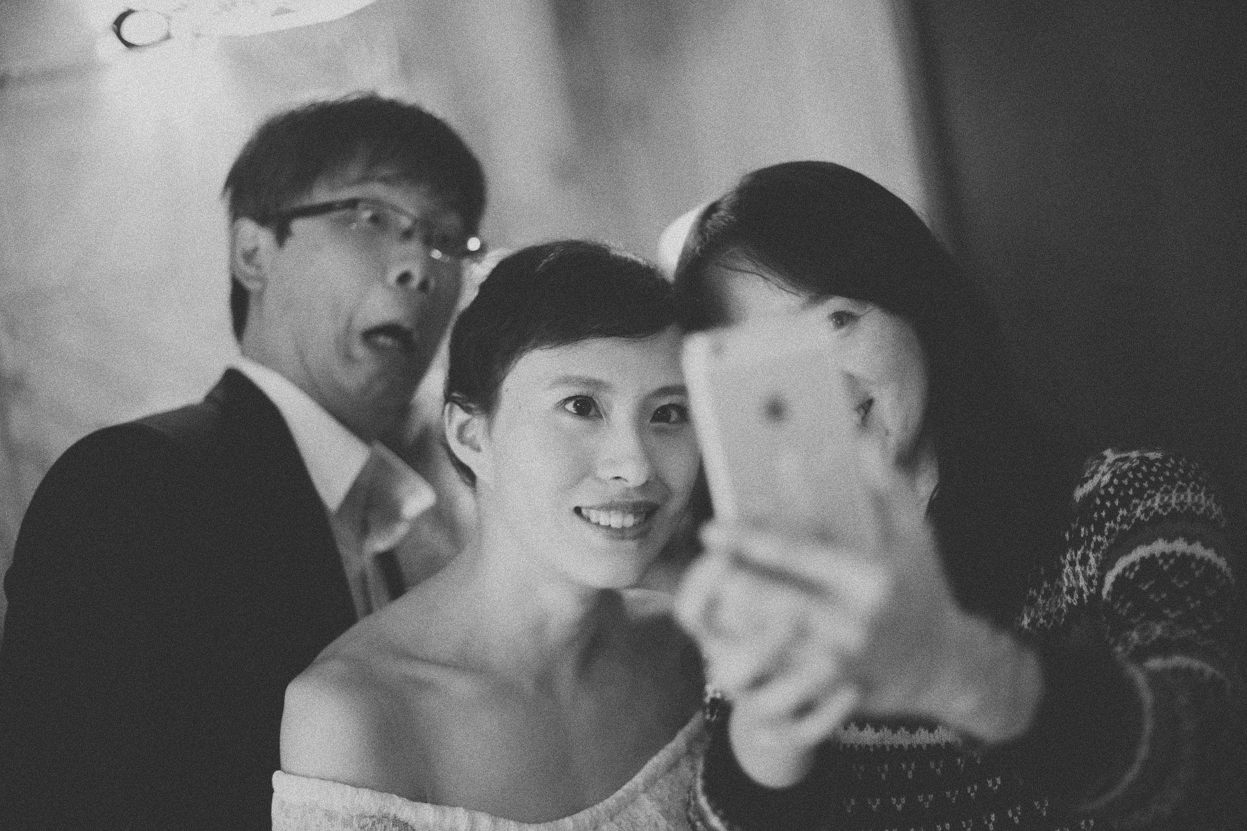 婚禮攝影-鬼臉合照