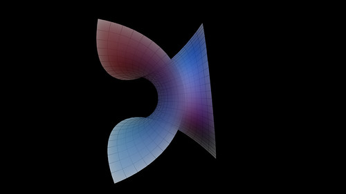 Minimal Surface - Enneper (cartesian) • <a style="font-size:0.8em;" href="http://www.flickr.com/photos/30735181@N00/24277612861/" target="_blank">View on Flickr</a>