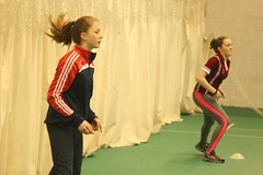 Girls U13 and U15 Indoor Training 2016
