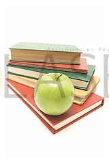 stack-of-books-with-apple-on-top
