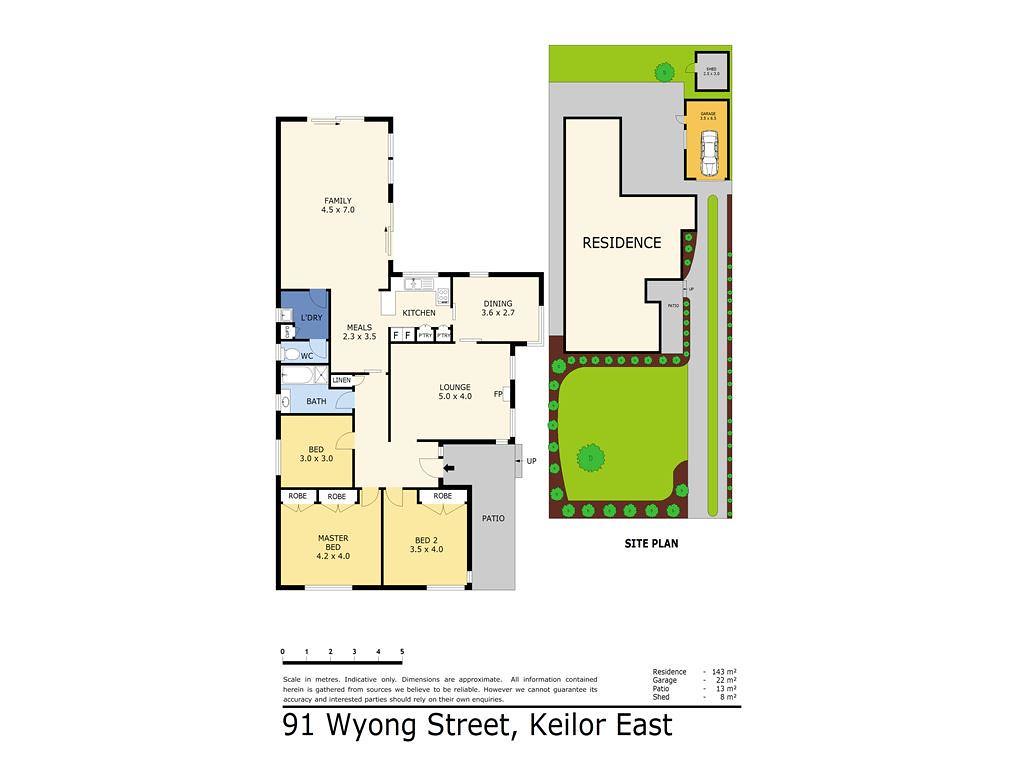 91 Wyong Street, Keilor East VIC 3033 floorplan