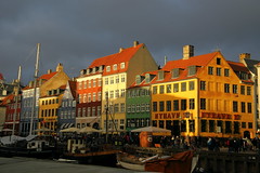 The Colour before the storm... Nyhavn, copenhagen