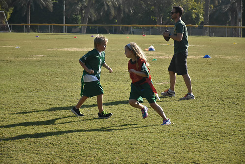 Nora runs her pattern in flag football. • <a style="font-size:0.8em;" href="http://www.flickr.com/photos/96277117@N00/24572306591/" target="_blank">View on Flickr</a>