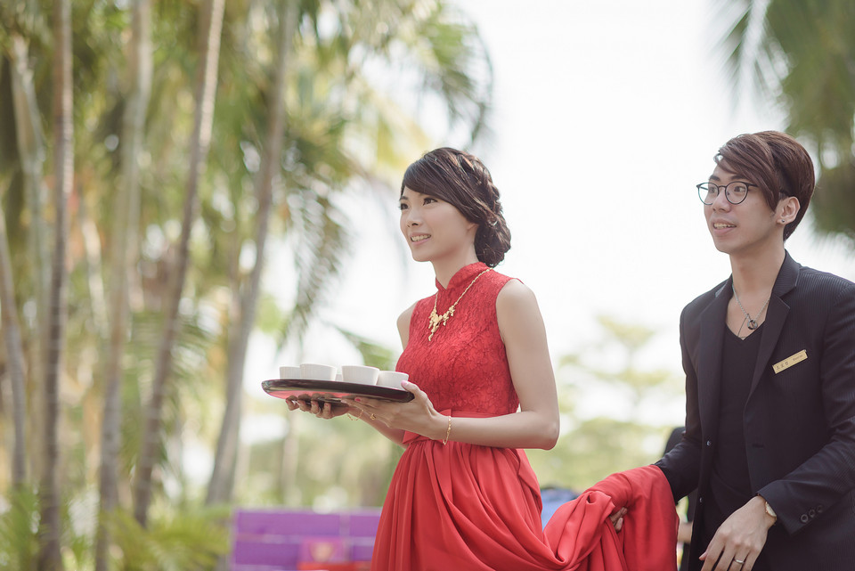婚禮攝影-台南商務會館戶外證婚儀式-046