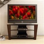 Sonax ML-2489 Milan 48-Inch TV Stand with Solid Wood Face