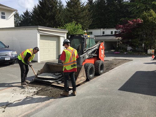 Blacktop pavement patching / removal