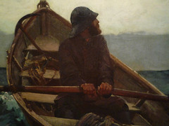 Homer, The Fog Warning (Halibut Fishing), 1885
