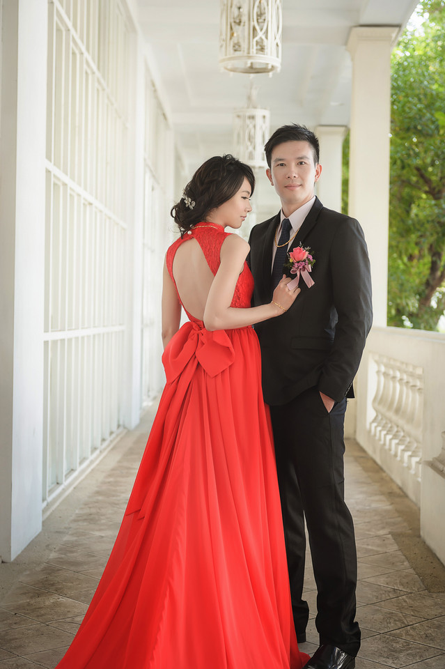 婚禮攝影-台南商務會館戶外證婚儀式-074
