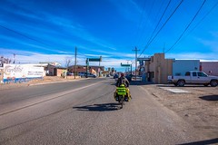 Rolling through the streets of Agua Prieta, Sonora.
