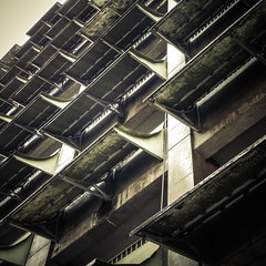 Abstract balconies