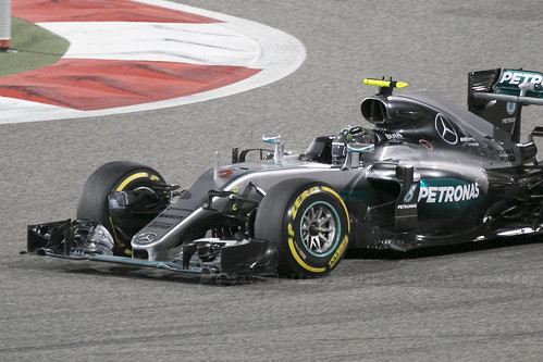 F1 race - Winner Rosberg