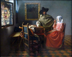 Vermeer, The Glass of Wine