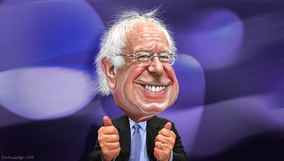 Bernie Sanders - Caricature