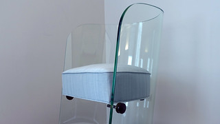 Henry Turchin (?), Glass Chair, c. 1939
