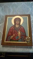 Освящение иконы великомученицы Анастасии